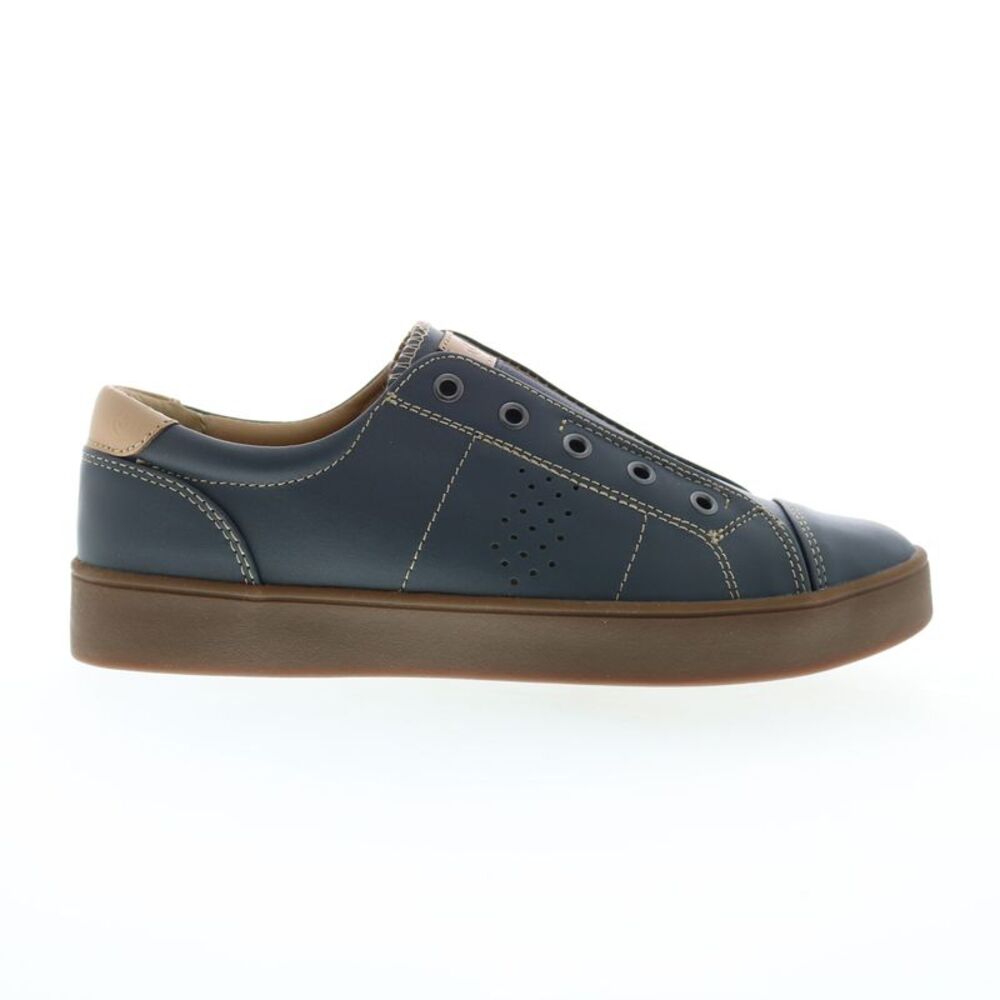 Women's Navy and Tan Sneakers